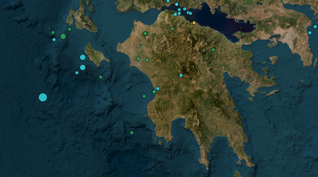 Σεισμός τώρα στη Ζάκυνθο