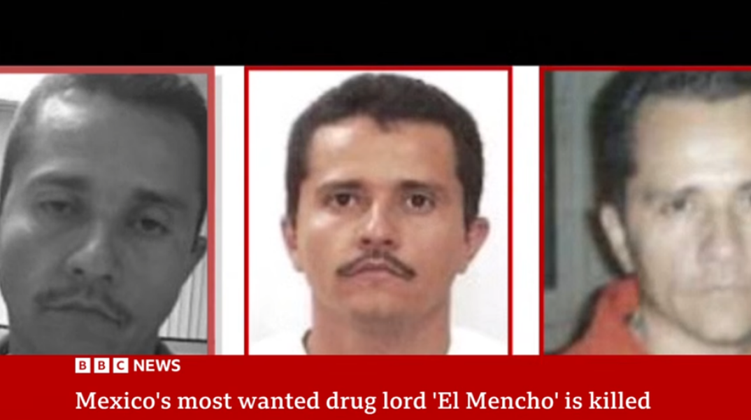 O βαρόνος των ναρκωτικών στο Μεξικό Ελ Μέντσο