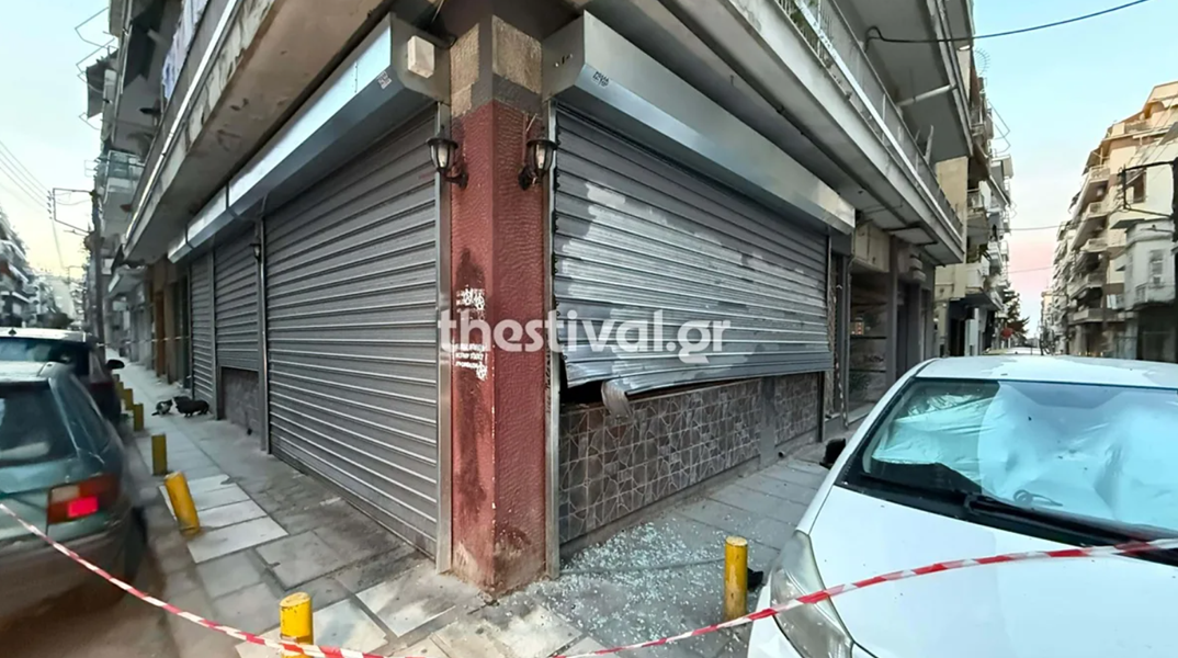  Έκρηξη από γκαζάκι έξω από πολυκατοικία στη Θεσσαλονίκη