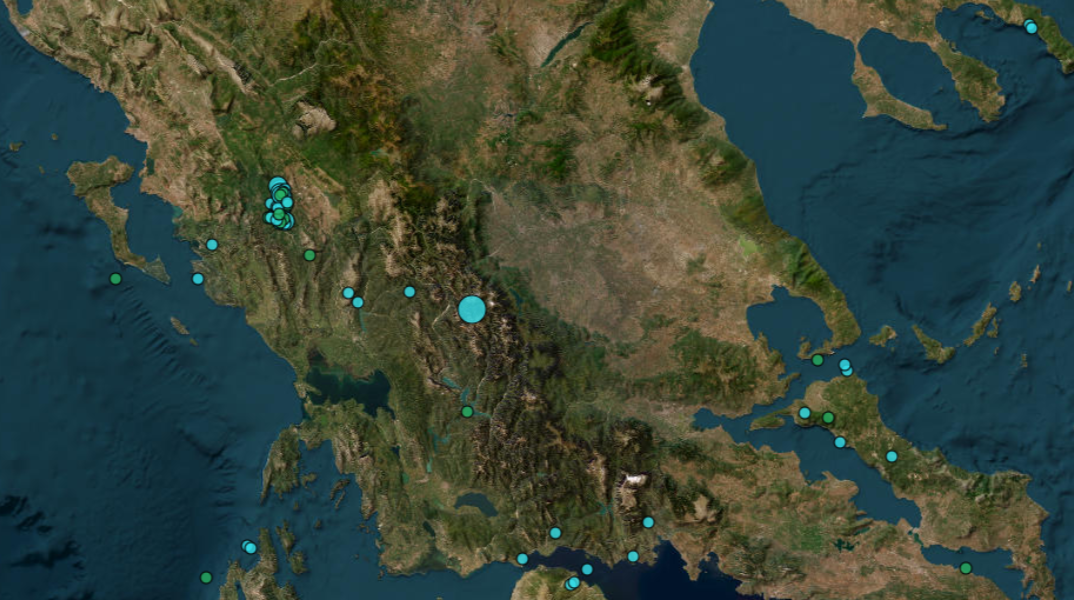 Ισχυρός σεισμός τώρα στην Καρδίτσα