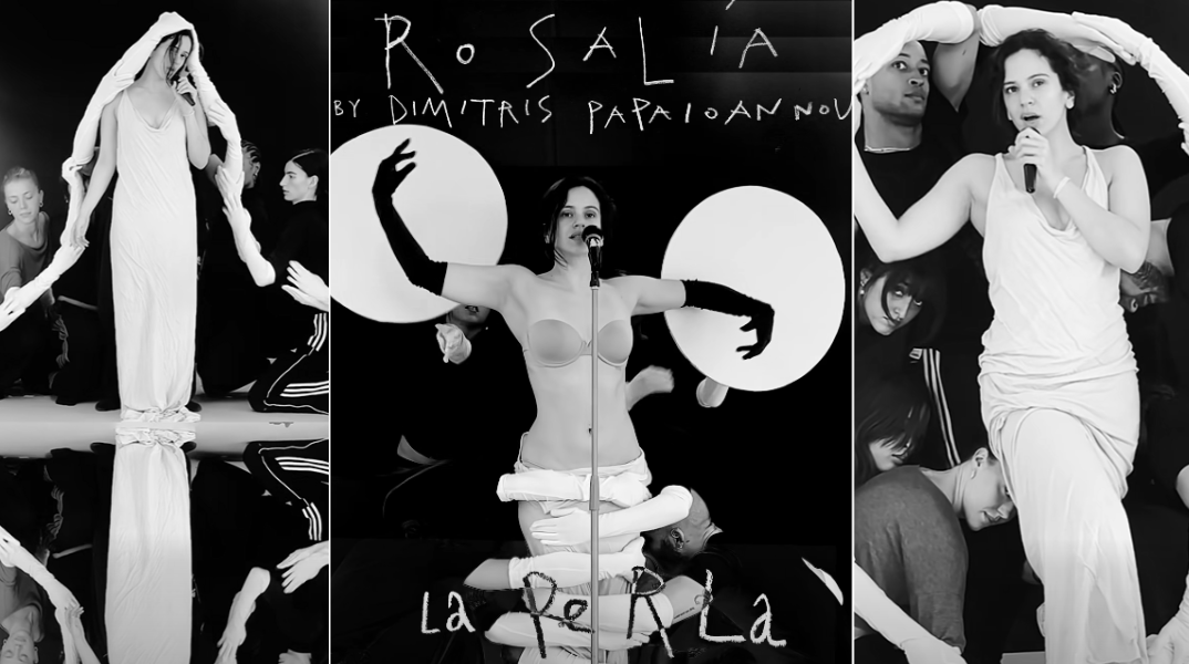 Ο Δημήτρης Παπαϊωάννου σκηνοθετεί τη Ροζαλία στη Λυών, μεταμορφώνοντάς την σε «γλυπτό» εμπνευσμένο από την Αφροδίτη της Μήλου και τη χρυσή εποχή του Χόλιγουντ