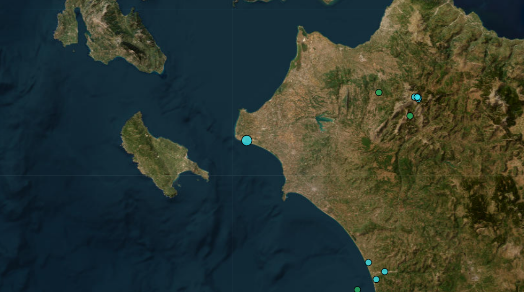 Σεισμός τώρα στην Κυλλήνη