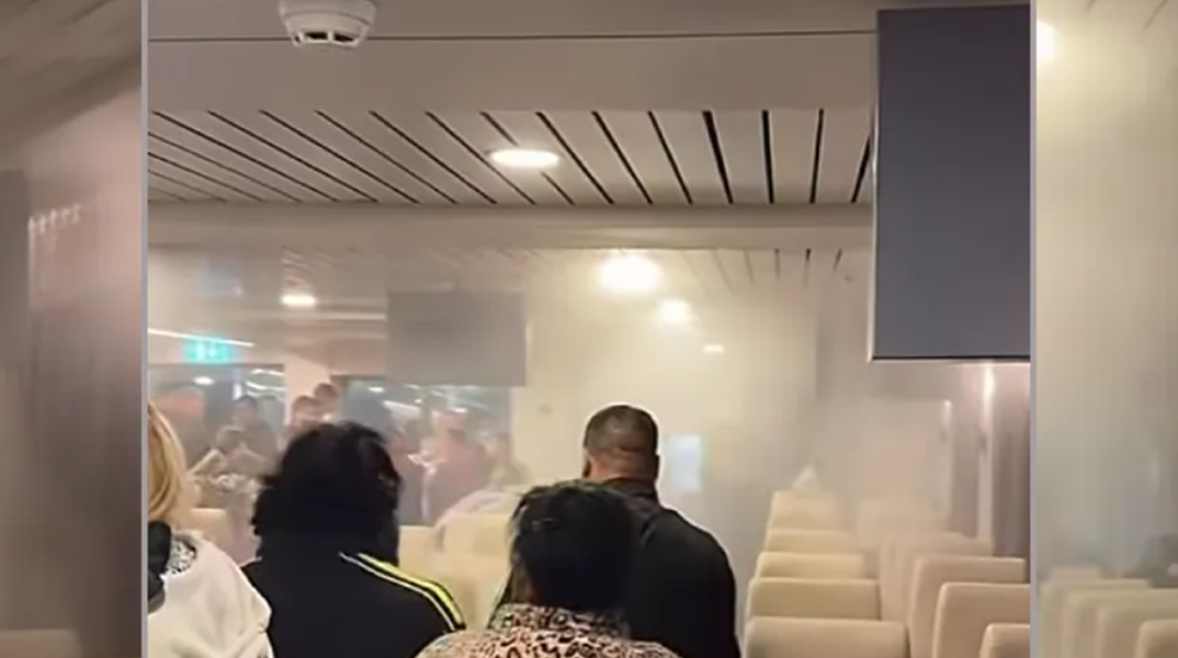 Στιγμιότυπο από το πλοίο Νήσος Σάμος