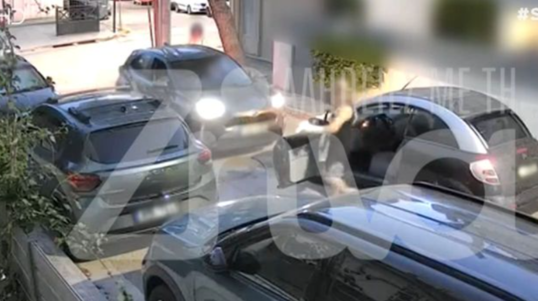 Άγρια επίθεση άνδρα οδηγού σε γυναίκα στο Ίλιον – Την γρονθοκόπησε μπροστά στο μικρό παιδί της