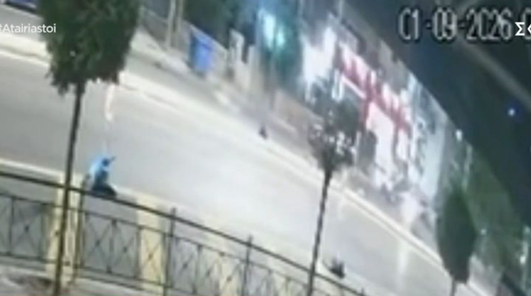 Βίντεο ντοκουμέντο από το θανατηφόρο τροχαίο στη Λεωφόρο Αλεξάνδρας 