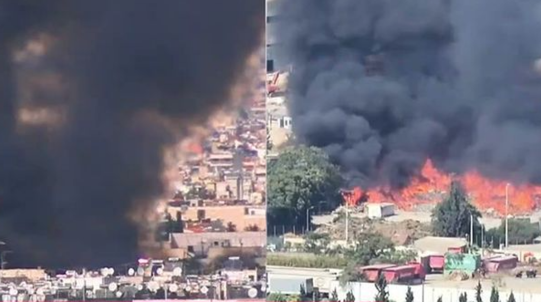 Συναγερμός για φωτιά τώρα στου Ρέντη - Πυκνός καπνός στην περιοχή