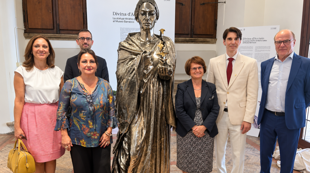 Στη Ρώμη η «Divina d’Acciaio, Η Θεά από Ατσάλι» του Νίκου Φλώρου 