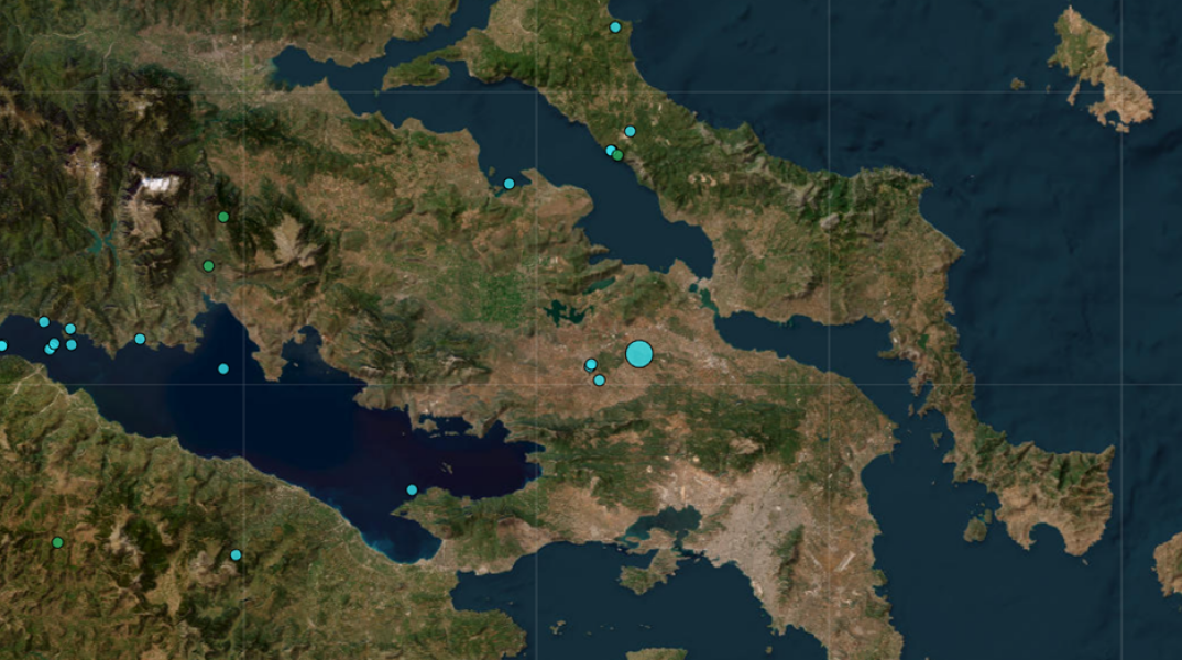 Σεισμός τώρα στη Θήβα - Αισθητός και στην Αττική
