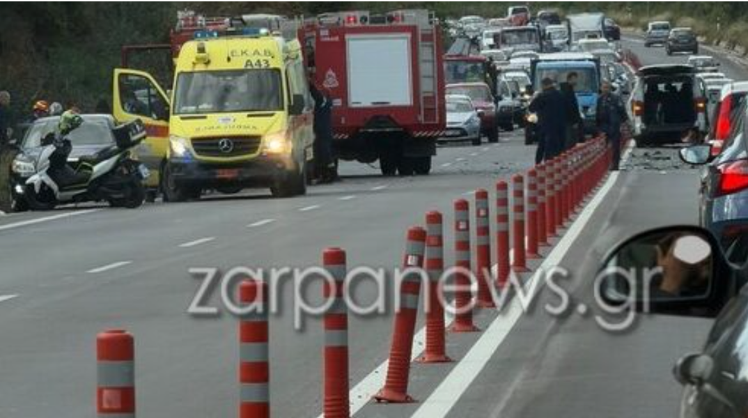 Τροχαίο δυστύχημα στον ΒΟΑΚ