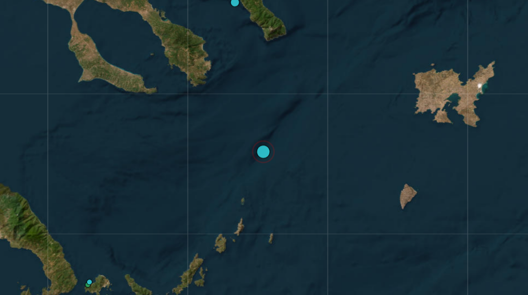 Ισχυρός σεισμός τώρα ανοιχτά της Σιθωνίας