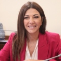 Η υπουργός Παιδείας, Θρησκευμάτων και Αθλητισμού Σοφία Ζαχαράκη 