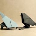 πουλια origami