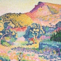 Henri-Edmond Cross (1854-1926),  Τοπίο με το Καπ Νεγκρ, Ιούνιος-Νοέμβριος 1906