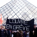 Δεύτερη μέρα απεργίας στο Λούβρο - Κλειστό το μουσείο 