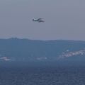 Ελικόπτερο ερευνά πάνω από τη θαλάσσια περιοχή στη Χίο