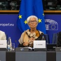 Η πρόεδρος της ΕΚΤ, Κριστίν Λαγκάρντ ©