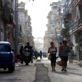 Κάτοικοι της Κούβας στους δρόμους της Αβάνας
