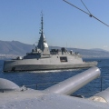 Η φρεγάτα "Κίμων" στο Ναύσταθμο Σαλαμίνας