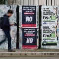 Αφίσες του δημοψηφίσματος στην Ιταλία