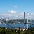 Η γέφυρα στα Στενά του Βοσπόρου, στην Κωνσταντινούπολη