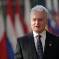 Ο πρόεδρος της Λιθουανίας, Γκιτάνας Ναουσέντα