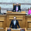Ιστορική ομιλία Χριστοδουλίδη στη Βουλή: Η επανένωση είναι το τάμα που ενώνει Κύπρο και Ελλάδα