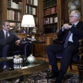 Συνάντηση Μητσοτάκη - Τασούλα: Σε ένα χρόνο οι εκλογές, δεν μας αφορά η αναδιάταξη της πολιτικής σκηνής
