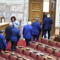 Μαρινάκης για την αποχώρηση ΠΑΣΟΚ και ΣΥΡΙΖΑ από τη Βουλή: Επέλεξαν τις φωνές και τη φυγή