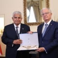 Συνάντηση Τασούλα με τον Πρόεδρο του Παναμά Χοσέ Ραούλ Μουλίνο 
