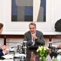 Μητσοτάκης: Από σήμερα αφήνουμε πίσω την επώδυνη παρένθεση που άνοιξε με το ξέσπασμα της κρίσης	