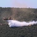 Χωρίς ενεργό μέτωπο η φωτιά στη Σκόπελο