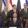 Ισραήλ, Λίβανος και ΗΠΑ υπέγραψαν τριμερή συμφωνία για κατάπαυση του πυρός
