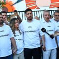 «Δεν σας φοβόμαστε»: Συγκέντρωση της ΝΔ έξω από το Ιπποκράτειο για τη Βάγια Νέστορα