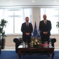 Η «Ατζέντα 2030» και τα εθνικά θέματα στη συνάντηση Δένδια - Ανδρουλάκη	