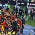Περιφρόνηση από την Αργεντινή: Μόνο ο Φλάκο Λόπες δε γύρισε την πλάτη στην απονομή της Ισπανίας