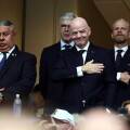 Ο πρόεδρος της FIFA, Τζιάνι Ινφαντίν