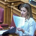 Αγαπηδάκη κατά Κωνσταντοπούλου: «Μπορούσατε να προτείνετε γυναίκα, αλλά επιλέξατε τον Χουρδάκη»