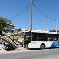 Νεότερη ενημέρωση: Σε σοβαρή κατάσταση 21χρονη μετά το τροχαίο με τα δύο λεωφορεία στη Θεσσαλονίκη