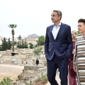 Επίσκεψη Μητσοτάκη στον Κεραμεικό για τα εγκαίνια των έργων αναβάθμισης στον αρχαιολογικό χώρο