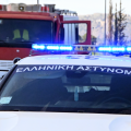 Πυροσβεστική και περιπολικό