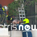 Πύργος: Φωτιά σε διαμέρισμα μετά από έκρηξη σε κλιματιστικό - Στο νοσοκομείο προληπτικά μια μητέρα με το παιδί της