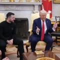 Ντόναλντ Τραμπ και Βολοντίμιρ Ζελένσκι