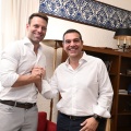 Στέφανος Κασσελάκης και Αλέξης Τσίπρας