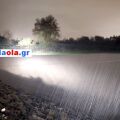 Τρίκαλα: Υπερχείλισε ο Πηνειός, δεν άντεξαν τα αναχώματα Βαλομανδρίου και Ρογκίων