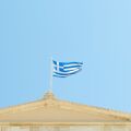 Ελληνική σημαία στη Βουλή