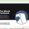 Η αρχική σελίδα του Factbook της CIA
