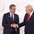 Κυριάκος Μητσοτάκης και Ντόναλντ Τραμπ