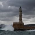 O φάρος στο λιμάνι των Χανίων