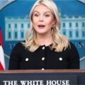 Η εκπρόσωπος Τύπου του Λευκού Οίκου, Καρολάιν Λίβιτ