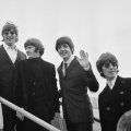 Οι Beatles στην σκάλα αεροπλάνου